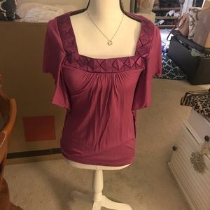 Fuchsia top